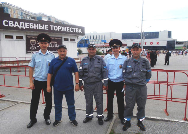 "Дельта-Новокузнецк" обеспечивала безопасноть Дня города